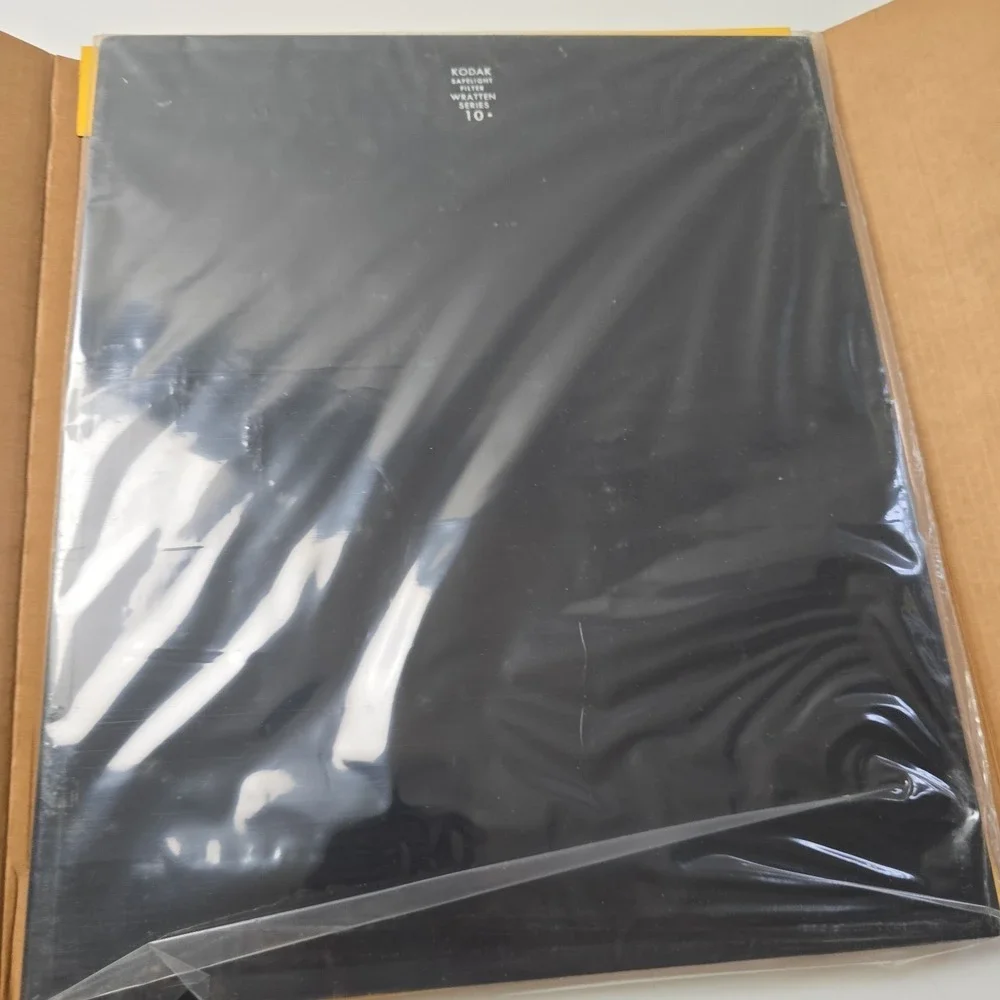 Kodak 10x12 Inch Wratten Series 10 &OC Safelight Filter in Original Box SET of 5